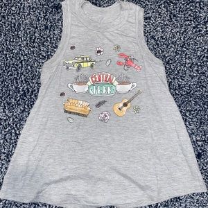 Friends Loose Tank Top small